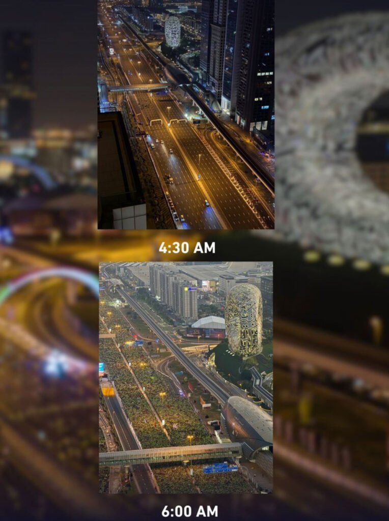 Sheikh Zayed Road Run 2024 Transformation 