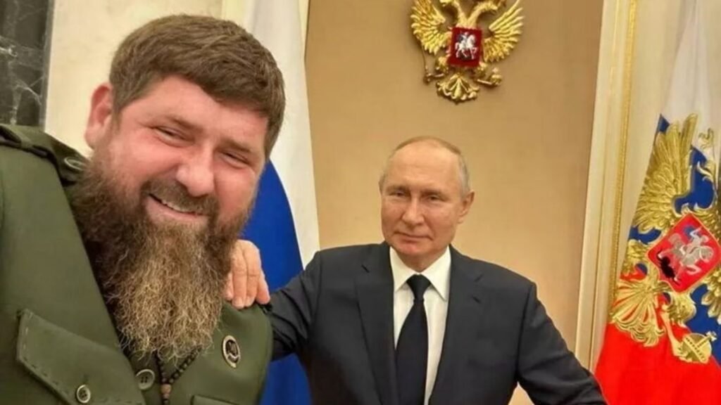 Chechnya celebrates its leader, ahead of President Vladimir Putin’s birthday