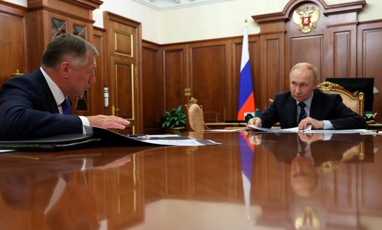 Putin and Khusnullin Discuss National Project “Infrastructure for Life” and Progress in Construction Sector
