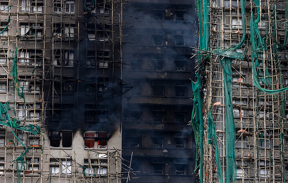 Hong Kong Fire Death Toll Rises to 94
