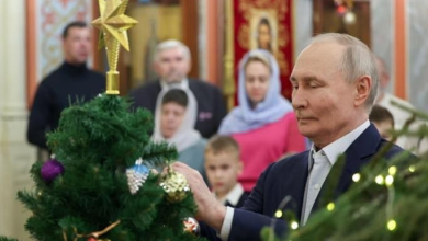 President Putin congratulates Russians with Orthodox Christmas holiday