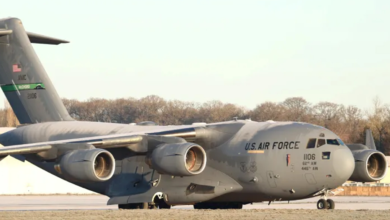 US Military Aircraft Move Toward Middle East |