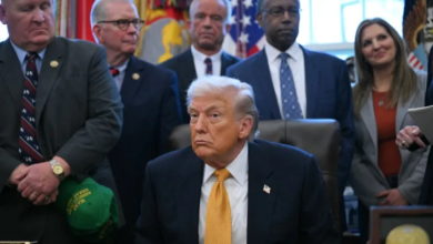 Trump says he’s been assured killings in Iran ‘stopped’