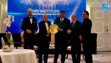Ashish Deep Verma Conferred with Prestigious NRI World Award at The Dorchester, London