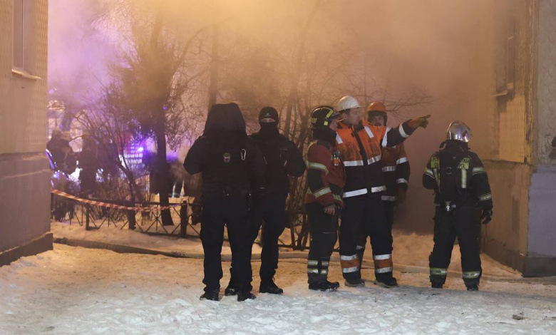 Drone attack damages multi-story building in Russia’s Volgograd Region