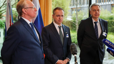 Russian delegation returns from Geneva to Moscow