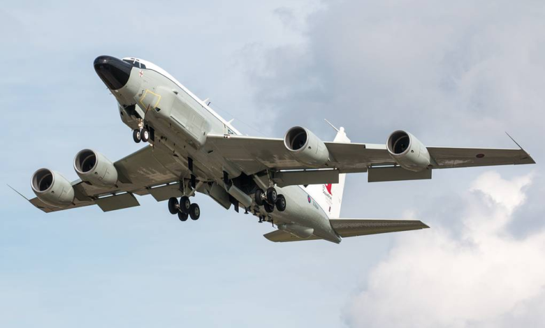 Two NATO reconnaissance aircraft spotted over Black Sea