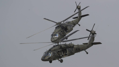 US military aircraft struck by Iran makes it to Kuwait