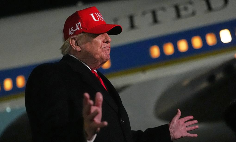 Trump says he does not care if Iran returns to negotiations