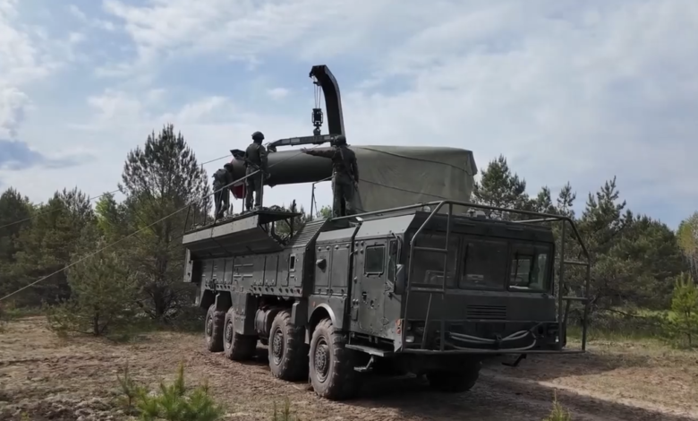 Russian troops deliver nuclear warheads to missile brigade in Belarus during major drills