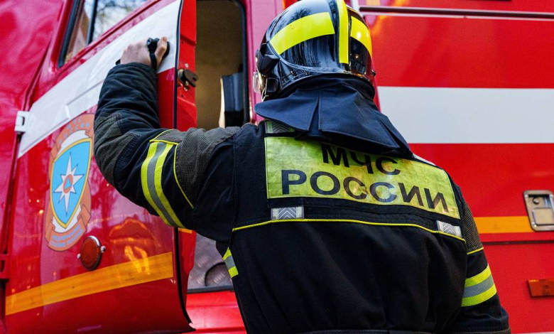 Fuel depot caught fire due to drone fragments drop in Rostov Region