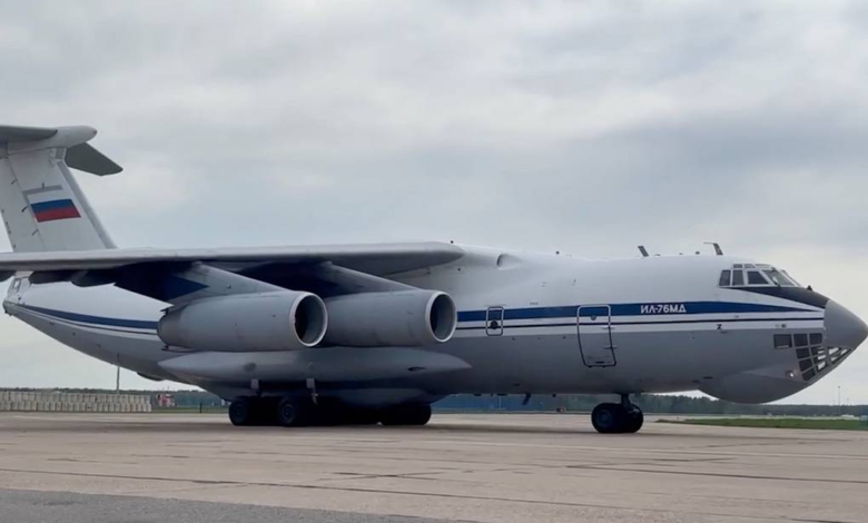 Plane with Russian servicemen returning from captivity lands in Moscow Region