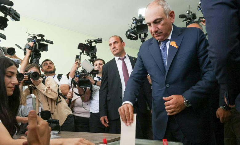 Pashinyan's ruling party drops below 50% threshold — CEC