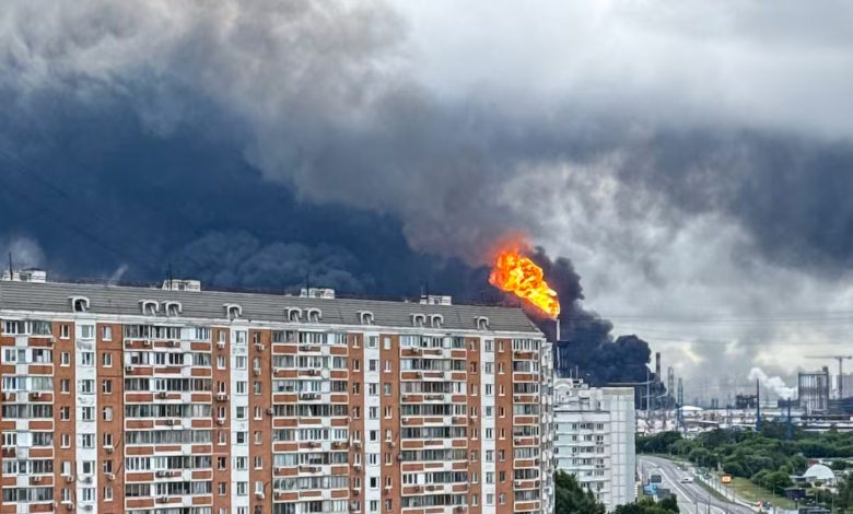 The Times of Russia: Ukraine Strikes Moscow Oil Refinery Again in Massive Drone Attack