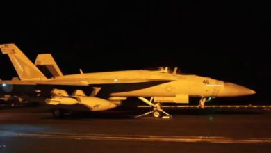 US strikes bridges and collapses a tower at a key port as its Iran campaign expands