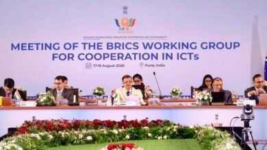 BRICS ICT Track 2026 meeting in Pune with delegates from member countries