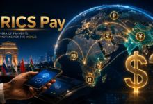 BRICS Summit 2026 payment system concept showing BRICS Pay, local currencies and the future of the US dollar