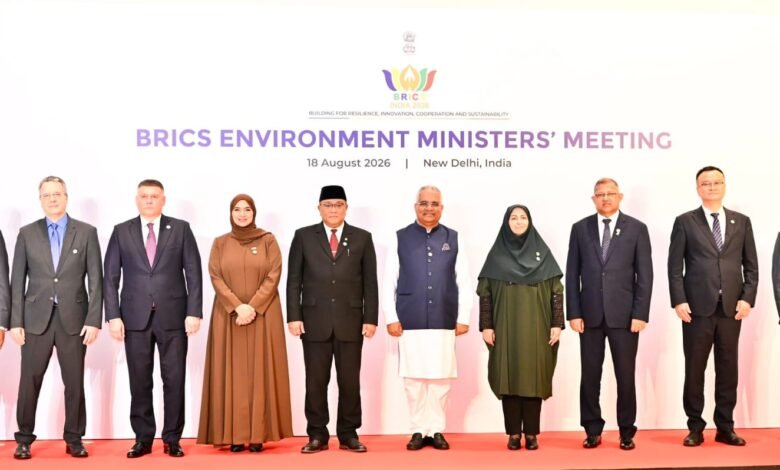 BRICS Environment Ministers Meeting 2026 delegates in New Delhi