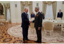 Jaishankar meets Putin in Moscow at the Kremlin on August 24, 2026