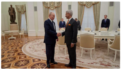 Jaishankar meets Putin in Moscow at the Kremlin on August 24, 2026