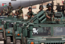 Jordan Intercepts Eight Iranian Missiles as Air Defenses Respond