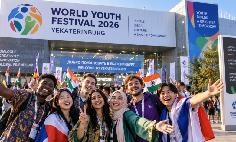 World Youth Festival 2026 in Yekaterinburg with international young participants