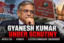 Gyanesh Kumar under scrutiny over Article 370, Ayodhya and Election Commission controversy