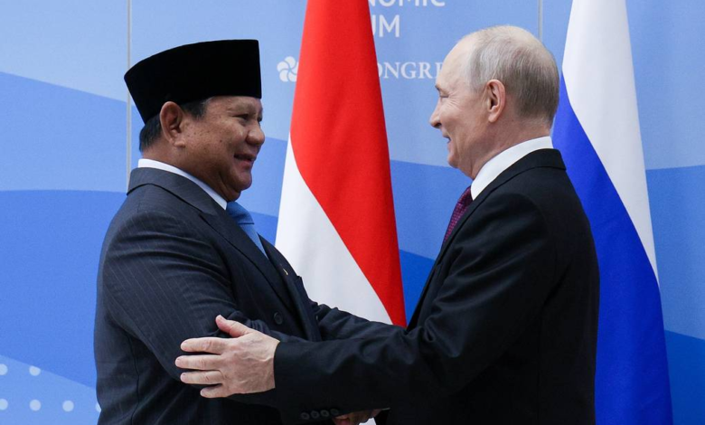 Putin Calls Indonesia a Key Partner in Southeast Asia