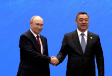 Vladimir Putin Arrives in Bishkek for SCO Summit