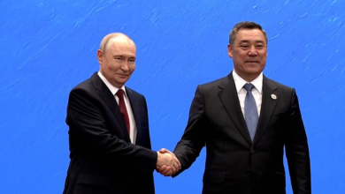 Vladimir Putin Arrives in Bishkek for SCO Summit