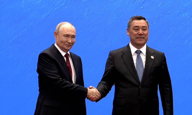 Vladimir Putin Arrives in Bishkek for SCO Summit