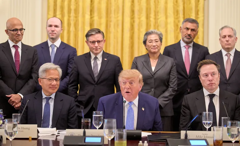Trump and Tech Leaders Sign Voluntary AI Safety Pact