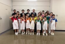 Setouchi International Music Festival 2026 children and festival organisers in Kagawa, Japan