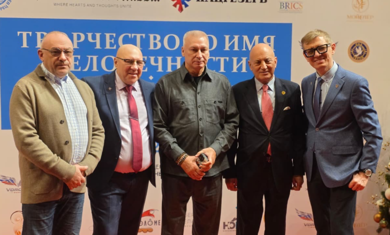 International Forum Creativity for the Sake of Humanity at Mosfilm in Moscow on 27 October 2026